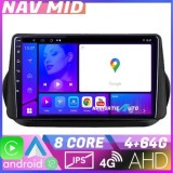 Navigatie Peugeot Bipper, Citroen Nemo, Fiat Qubo 2008-2017 Octa Core EDOTEC-LITE Android Ecran 720P Octa Core 4+64 Carplay Android auto v2 CarStore T