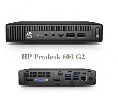 Mini PC HP 600 G2 DM, Intel Core I5-6500T , 8GB DDR4 , SSD 240GB, Intel&amp;reg; HD Graphics 530 foto