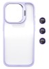 Husa Protectie din Policarbonat cu stativ si protectie camere, pentru iPhone 12 Pro, Mov, Oem