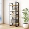 vidaXL Bibliotecă cu 4 rafturi, 60x30x140 cm, lemn masiv de pin 806442