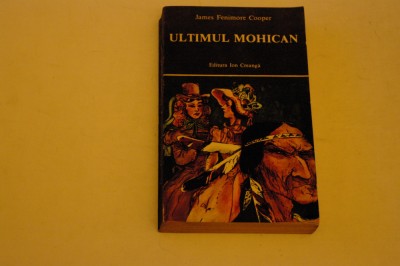 Ultimul mohican - James Fenimore Cooper foto