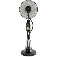 Ventilator cu pulverizare apa si telecomanda Zass ZMF 04, 70 W, Negru