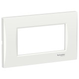 Rama Schneider Electric Easy Styl LMR7364001, 4 module, alb, pentru priza / intrerupator