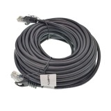 Cablu de rețea Lanberg UTP Cat. 5e, 15 m, 2x RJ45, negru