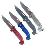 Set 4 bucati briceag de buzunar, model scorpion, 16 cm