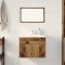 Set mobilier de baie, 2 piese, lemn vechi, lemn prelucrat