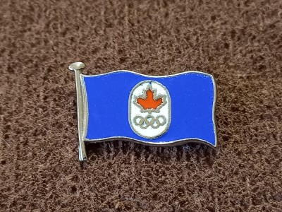 Insigna olimpica - Comitetul Olimpic din CANADA foto