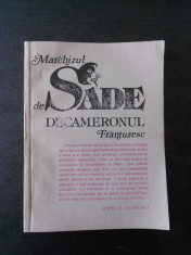 MARCHIZUL DE SADE - DECAMERONUL FRANTUZESC foto