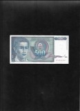 Iugoslavia Yugoslavia 500 dinara dinari 1990 seria6994316