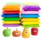 Set 12 Plastilina inteligenta, modelatoare Magicul Clay, multicolora, accesorii modelare incluse