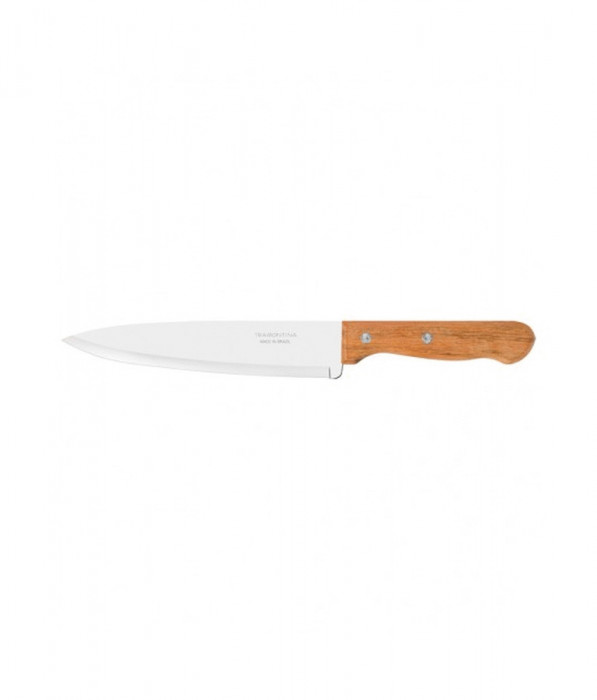 Cutitul bucatarului Tramontina Dynamic, lama 203 mm, inox, maner din lemn de Jatoba ProChef Cookware