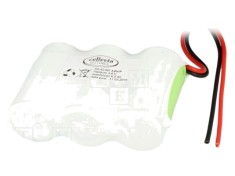 Acumul: Ni-MH C 3,6V 4000mAh cabluri 250mm Număr celule: 3