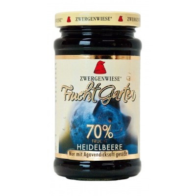Gem de Afine Bio Indulcit cu Sirop de Agave Zwergenwiese 225gr foto