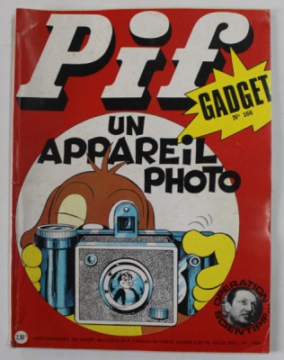 PIF , GADGET , No. 166 , AVRIL , 1972 , LIPSA GADGET foto