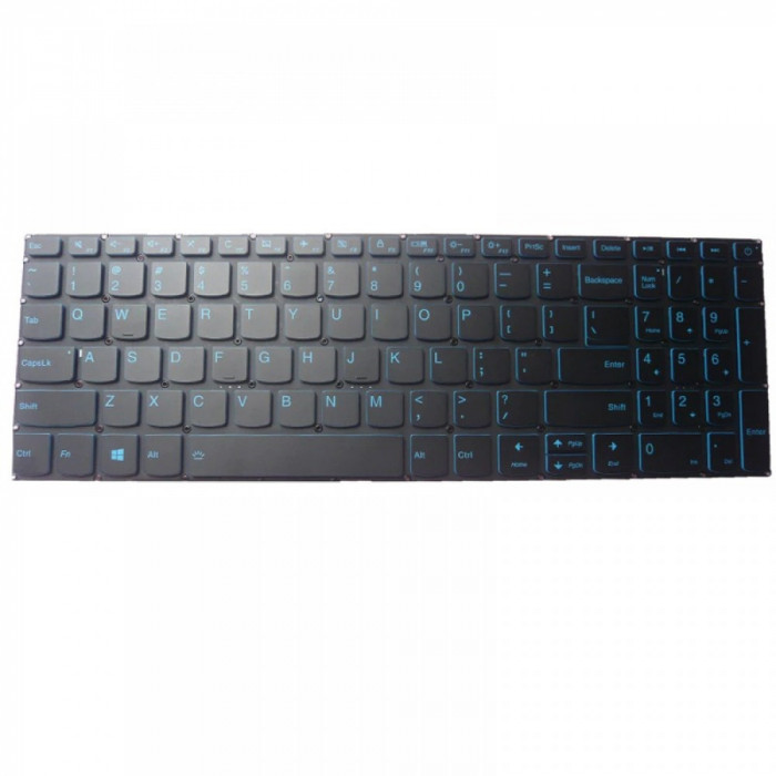 Tastatura Laptop Gaming, Lenovo, IdeaPad L340-15IRH Type 81LK, 81TR, iluminata US