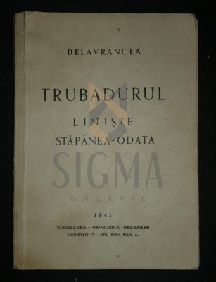 DELAVRANCEA BARBU (BARBU STEFANESCU DELAVRANCEA) foto