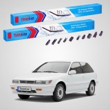Cumpara ieftin Ștergătoare Mitsubishi Colt III/IV (C5_A, CA_A) 1988-1996 | Set Față Flat Premium &ndash; TeamCar&reg;