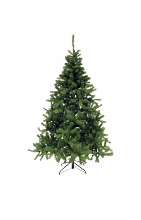 Brad artificial Promo 150 cm, suport metalic, Verde