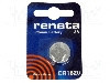 Baterie moneda, 3V, litiu, 68mAh, RENATA - CR1620