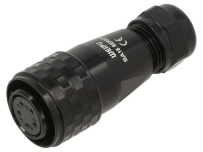 Conector mufă mamă IP67 5 pini foto