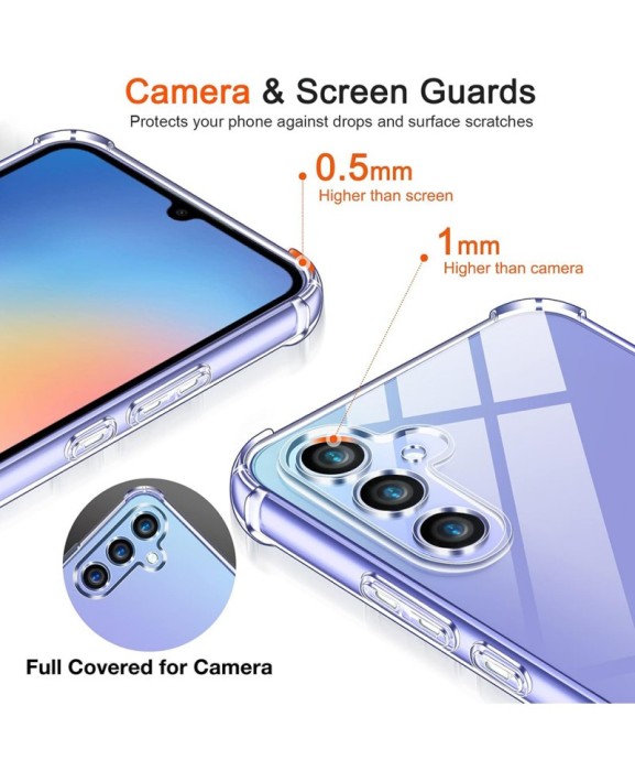 Husa Shockproof Clear Silicone Oppo A54 5G, A74 5G , OnePlus Nord N200 5G