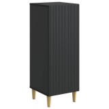 vidaXL Bufet Negru 33 x 34,5 x 90 cm Lemn prelucrat 894596