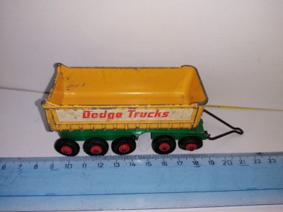 bnk jc Matchbox K16 Fruehauf Tipper - remorca foto