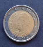 2 Euro &quot;Juan Carlos I&quot; 2001, Spania - A 3520, Europa