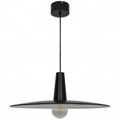 Pendul sfera GoodHome Hibonit, negru, metalic, 1xE27 foto