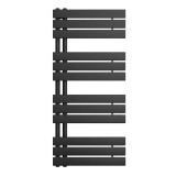 Radiator pentru prosoape Solaro Design, 1200x500 mm, negru