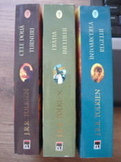 J. R. R. TOLKIEN - TRILOGIA STAPANUL INELELOR ( 3 volume, rao, 1999 - 2001) foto