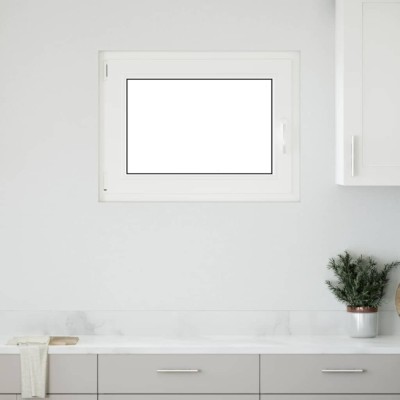 Fereastră de subsol &amp;bdquo;RISOR&amp;rdquo; 80x70 cm oscilo-batantă DIN st&amp;acirc;nga, albă foto