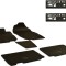 Set Covorase Auto Cauciuc Umbrella Pentru Toyota Rav 4 (2013-2018) , 5 Pcs + Suport Numar Inmatriculare Mega Drive Simplu Set 2 Buc