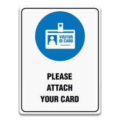 PLEASE ATTACH YOUR CARD SIGN foto