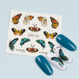 Cumpara ieftin Tatuaj Unghii LUXORISE Butterfly Style, BN-1645