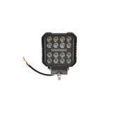 Proiector patrat LED cu DRL 9-80V, 48W, alb-galben, carcasa aluminiu IP67 Cod: DISPV94 Automotive TrustedCars, Oem