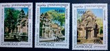 CAMBODGIA 1997 arta temple arhitectura CULTURA KHEMERE SERIE 3V.MNH, Nestampilat