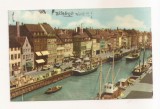 FA168 - Carte Postala - DANEMARCA - Copenhaga. Nyhavn, circulata 1965, Fotografie