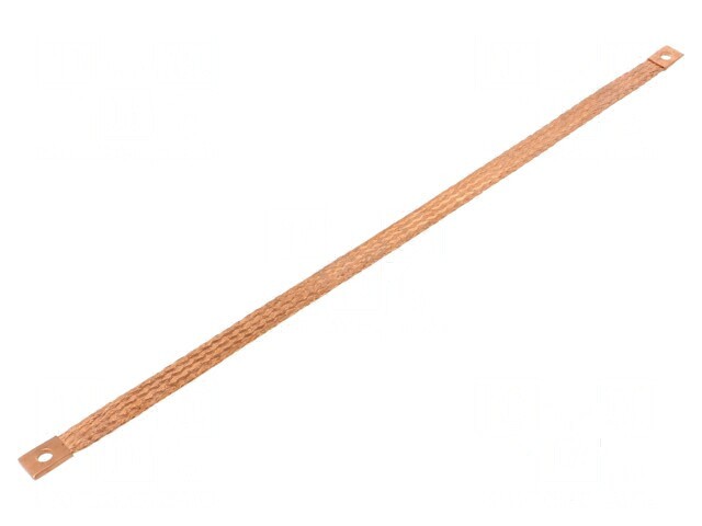 Trese bandă de &icirc;mpăm&acirc;ntare 10mm&sup2; &Oslash;1: 7mm &Oslash;2: 7mm L: 400mm - produs electric