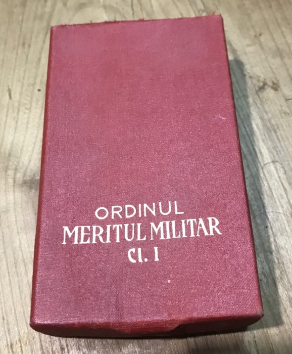 COLOB Cutie Ordinul Militar CL. !