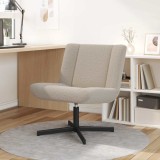 Cumpara ieftin Scaun pivotant Gri deschis 63 x 75 x 76 cm țesătură