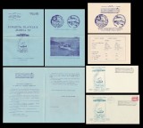 1984 Expo Marina set plic + 2 cartoane + pliant, stampila speciala Lacul Bicaz