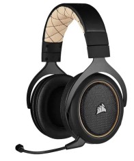 Casti gaming wireless Corsair HS70 PRO, surround 7.1, Negru/Crem PC PS4