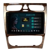 Navigatie 2K Mercedes Benz Clasa C W203 (2002-2004) 4GB RAM Android 13 Octacore Slot Sim 4G DSP GPS Wi-FI Carplay Android Auto USB Bluetooth Waze Touc