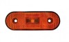 Lampa Gabarit Laterala LED 24V Aspock, Ovala, Galbena, 1 LED, 118x46mm, Omologare E20
