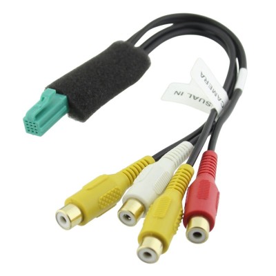 Cablu conectare Clarion, conector RCA, 6 pini, T114718 foto