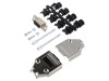 Conector D-Sub Mamă MH CONNECTORS, 9 Pini, Drept, Pe Cablu, Montare Lipire, Cod MHDTPK9-DM9S-K