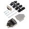 Conector mamă D-Sub 9 pini, drept