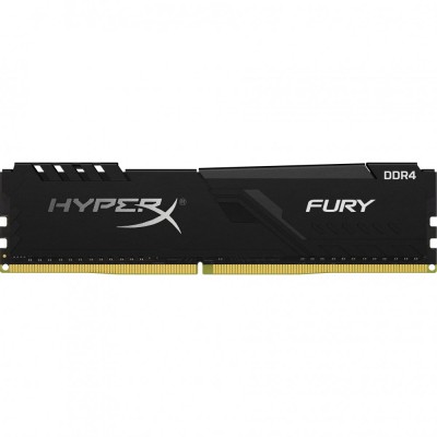 Memorie HyperX Fury Black 8GB, DDR4, 2400MHz, CL15, 1.2V foto