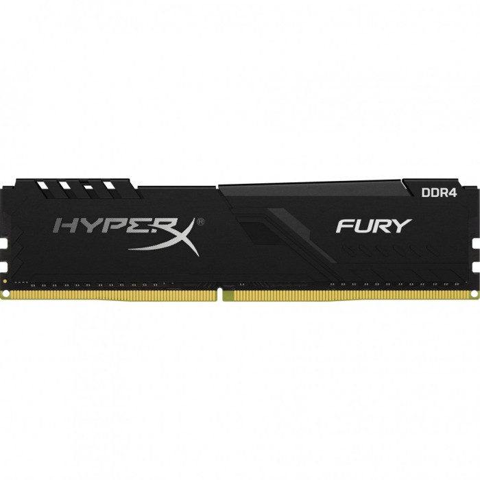 Memorie HyperX Fury Black 8GB, DDR4, 2400MHz, CL15, 1.2V